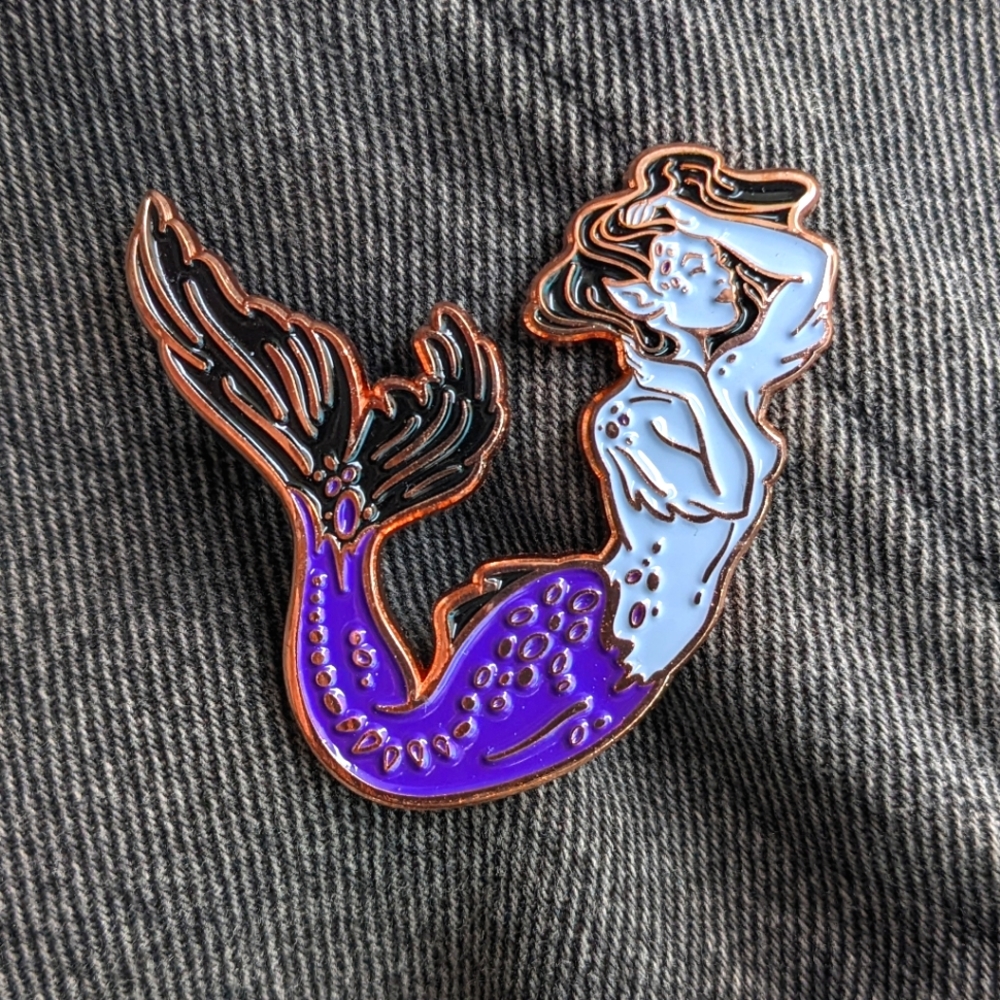 Mermaid Enamel Pin